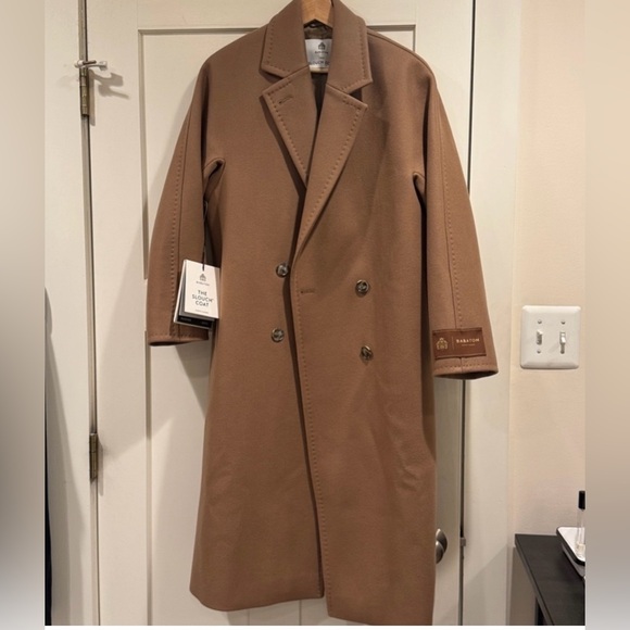 Aritzia Babaton The Slouch™ Coat - Virgin Wool Cashmere - Picture 7 of 14